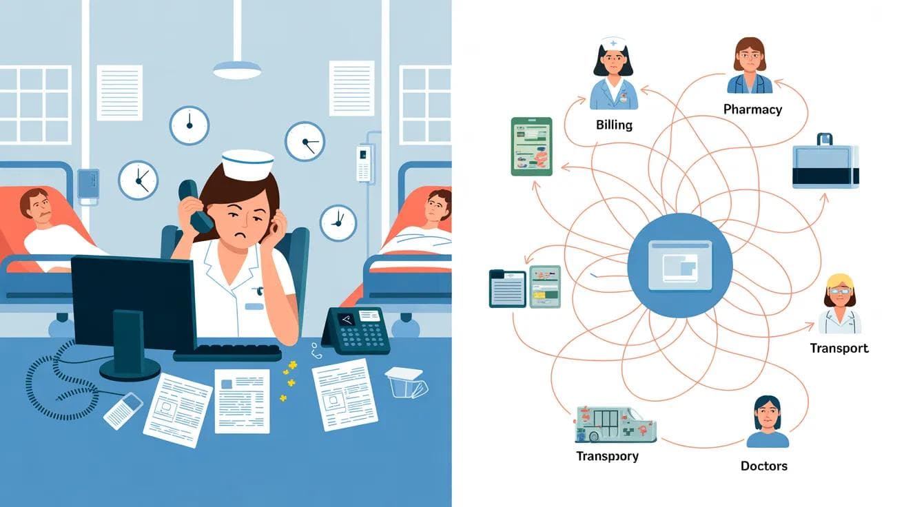 Why Nurses End Up Chasing Everyone During Discharge — And Why That's a System Failure